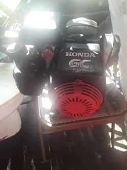 Honda motor gc190 working condition need throttle cable hook back up