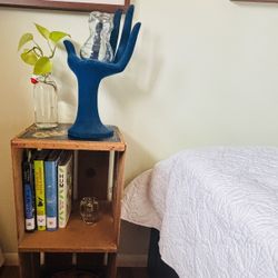 Vintage Antique Double Wooden Apple Crate 