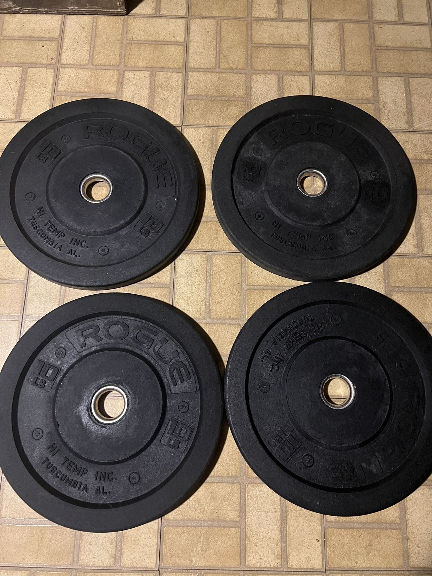 Rogue Bumper Plates 10lbs 