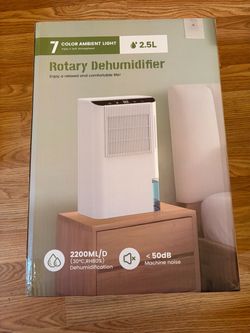 Rotary Dehumidifier 2200ML/D 2.5L Capacity