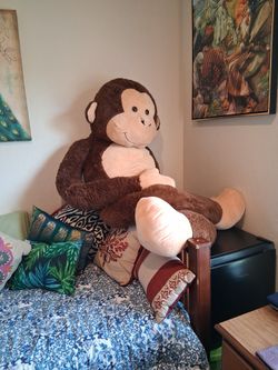 Giant Stuffed Monkey Plush