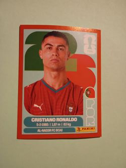 Panini FIFA World Cup 2026 Cristiano Ronaldo Portugal POR 15 Soccer Card Red