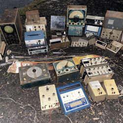 Variety Of Old Time Meters, Scopes And More