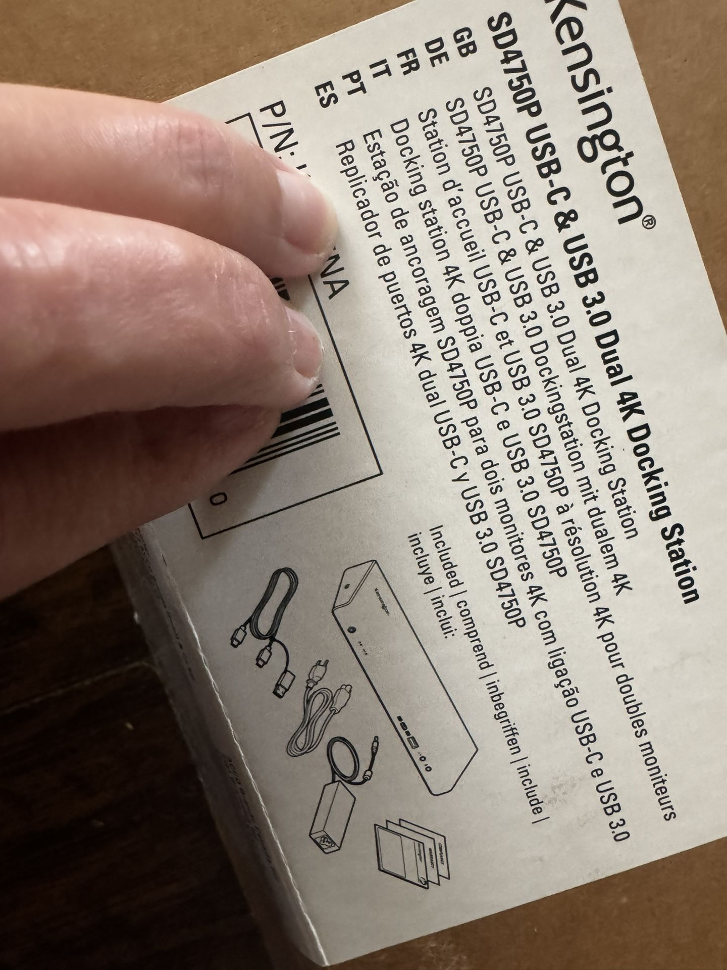 Kensington SD4750P C & USB 3.0 Dual 4K Docking Station