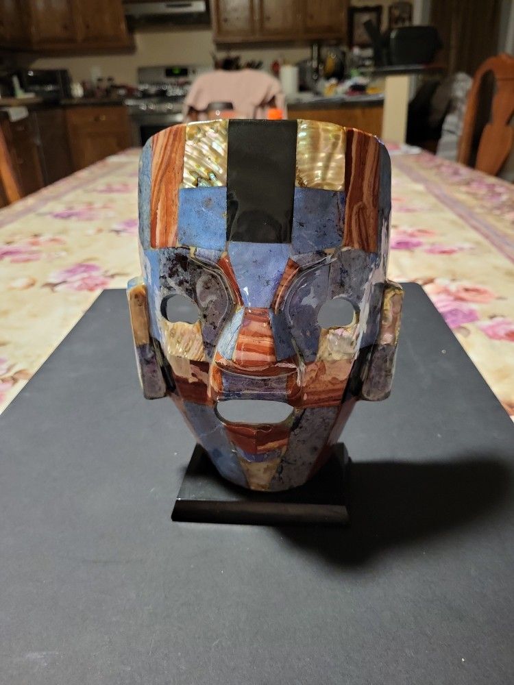 Aztec Folk Art, Mayan Death Mask