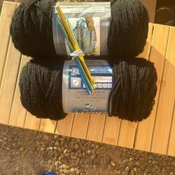 Yarn And Knitting needle Bundle 