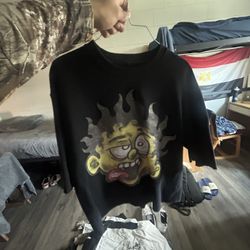Graphic Tee (large) (cotton, But It’s Really Thick. Almost Like A Hoodie Material)