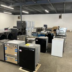 Brand New- Scratch/Dent Appliances- Washers, Dryers, Dishwashers, Refrigerators, Microwaves, Ranges 