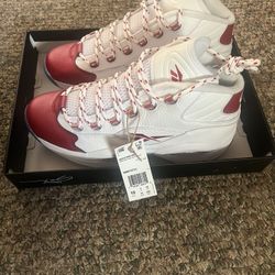 Question Mid Basketball Shoes Reebok 