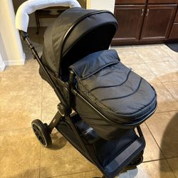 ONLY $95: Baby Stroller, 2 in 1 Newborn Stroller Convertible Bassinet for Infant Toddler