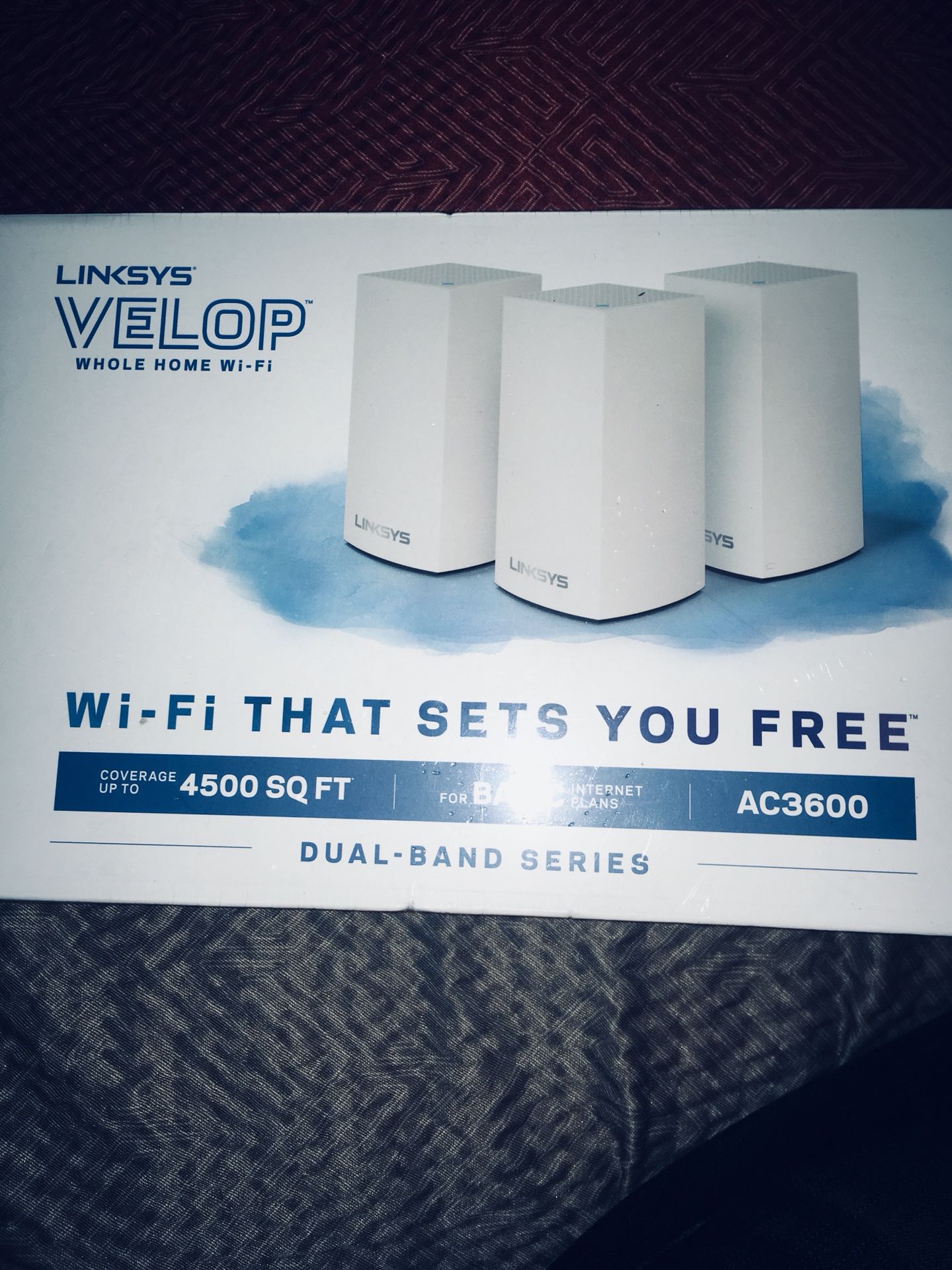 Linksys velop wifi router