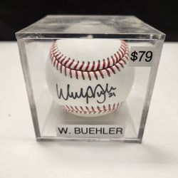 World Series Champion Walker Buehler Signed,  PSA-Certified Baseball 