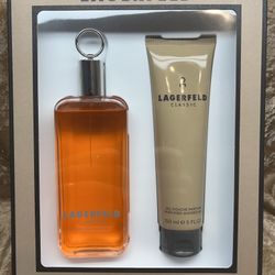Lagerfeld Classic Set For Men  Eau de Toilette 5 Fl. Oz. & Perfumed Shower Gel 5 Fl. Oz