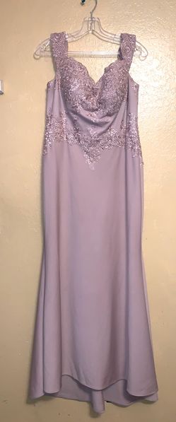 RUSTY PINK MERMAID DRESS / SIZE XL