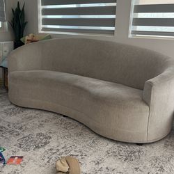 Crate and Barrel Infiniti Curve sofa- 88 Inches