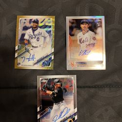 2021 And 2022 Topps Chrome Rookie Autos!