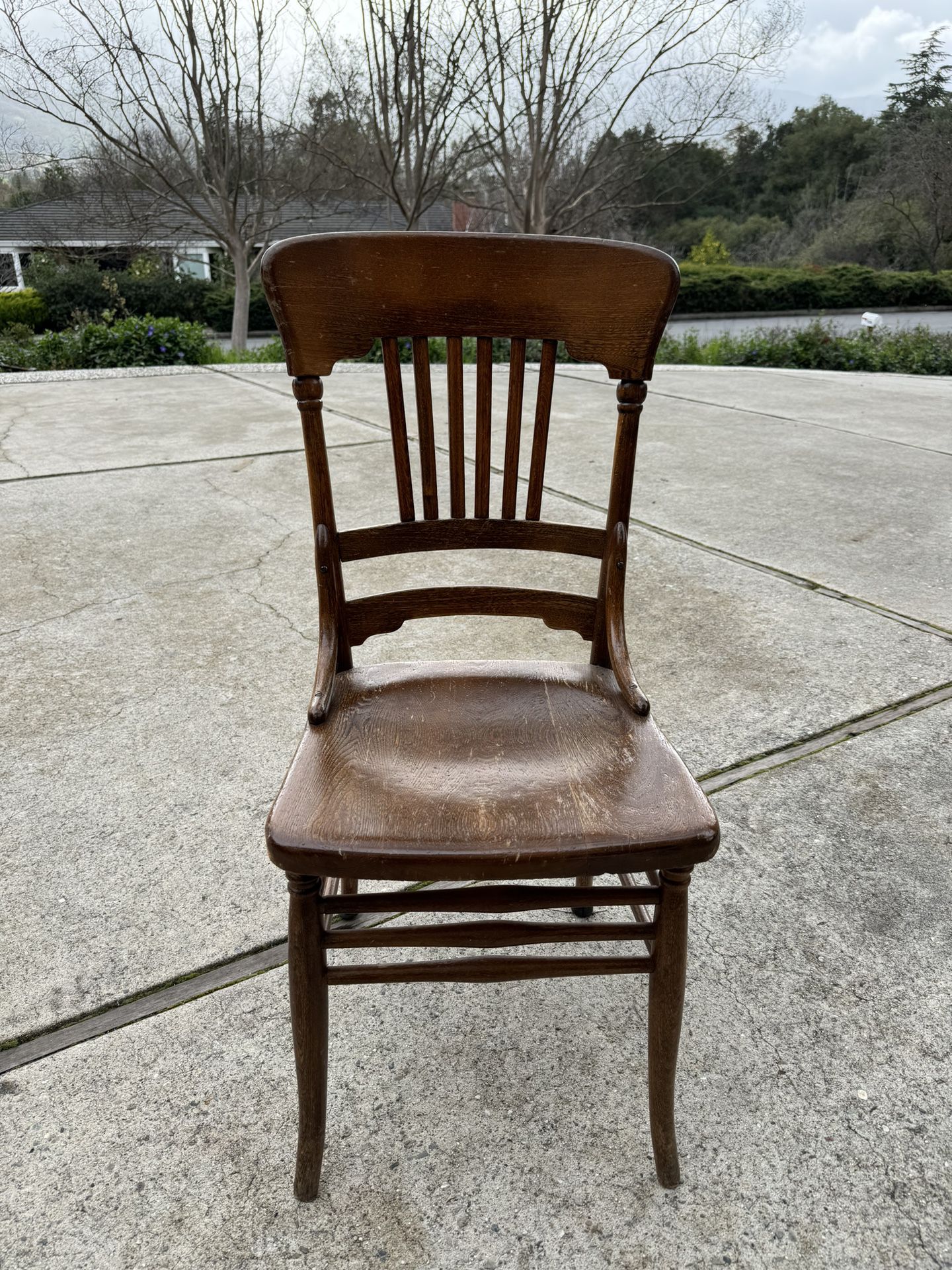 Vintage Oak Chair 