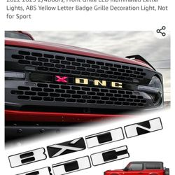Led  Grill For Bronco 
