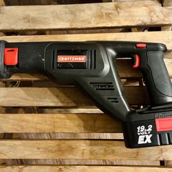 Craftsman 19.2 Volt C3 cordless reciprocating saw
