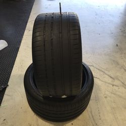 315/30/21 Goodyear Eagle F1 Supersport 5/32 life left