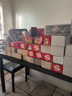 Baseball/football card collection