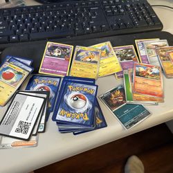 Pokémon Stack Of Miscellaneous  Cards – Holograms Also?