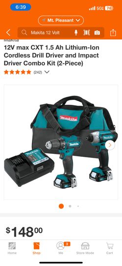 Makita Drill and Impact Kit