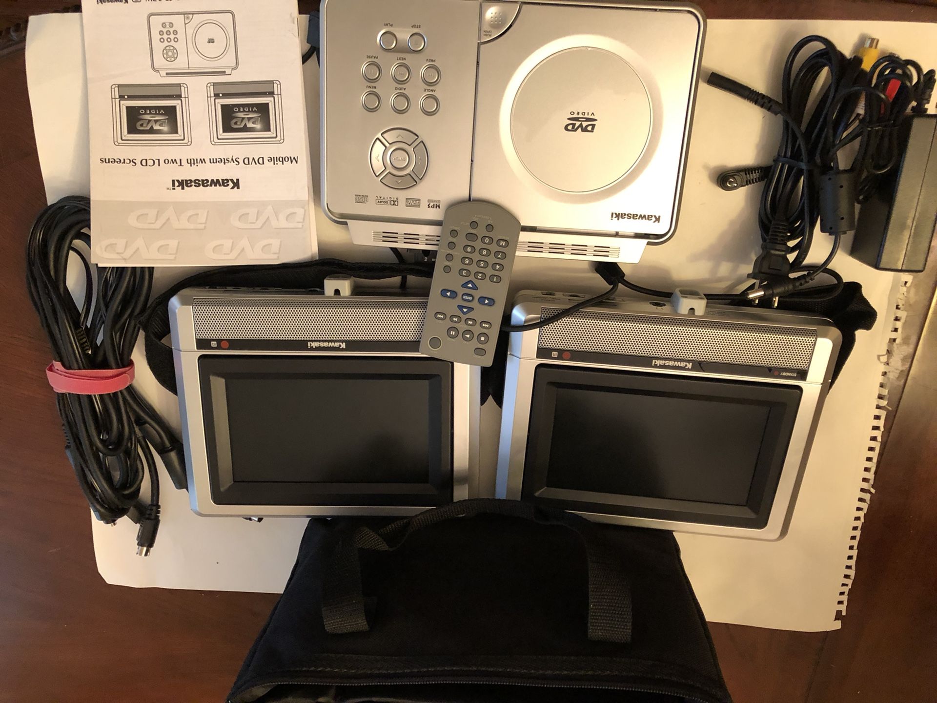 Kawasaki Mobile DVD System With Two LCD Screens