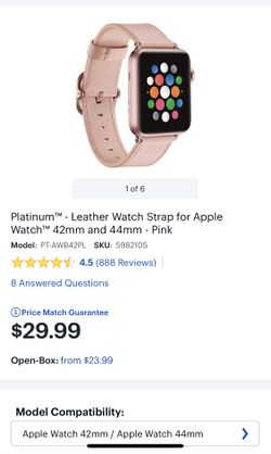 Apple Watch leather strap 42mm