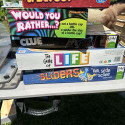 Bored Games $2 Each 