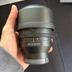 50mm Sony G Master Lense 1.2 