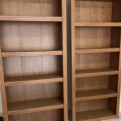 2 BOOKCASES