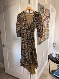 Casual leopard dress size M | Vestido leopardo casual talla M