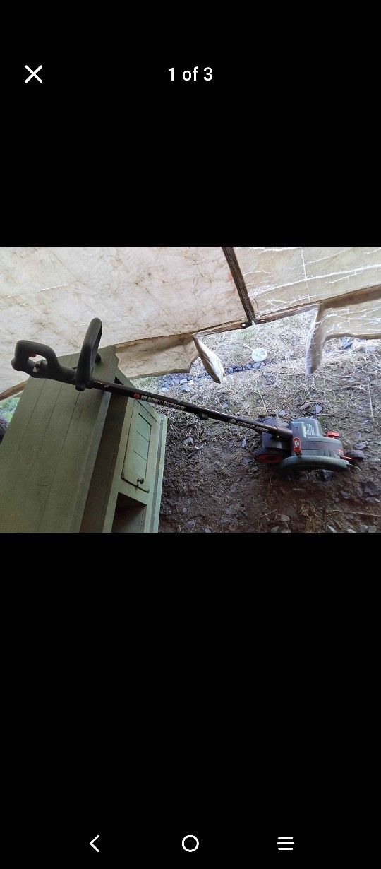 black & decker edger