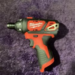 🧰🛠Milwaukee M12 Cordless 1/4 in. Hex Screwdriver-NEW!(Tool-Only)-$55!🛠🧰