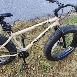 Fat Tire Mongoose Mountain Bike