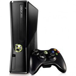 Xbox 360 slim 250gb with games