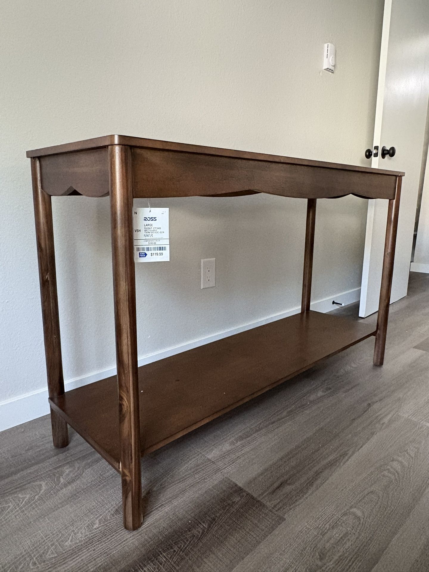 Entryway Table /Console Table Solid Wood Brand New With Sale Tag On