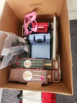 Dies, sizzix machine and more.