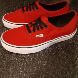 Vans womens 8 Like new 