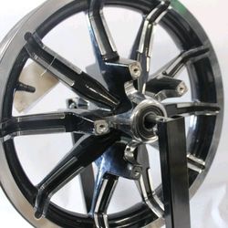 Harley Davidson Front Wheel 17"x3" ABS 10 Spoke Chrome