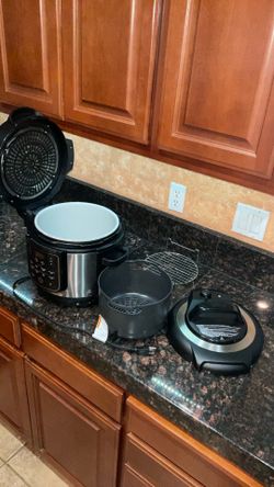 Ninja air fryer and pressure cooker