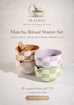 MAISOL Matcha Ritual Starter Set