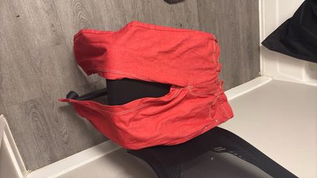 Red Denim Jeans