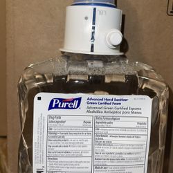 Purell.Advanced Hand SanitizerNDC 21749-806-89Green Certified Foam