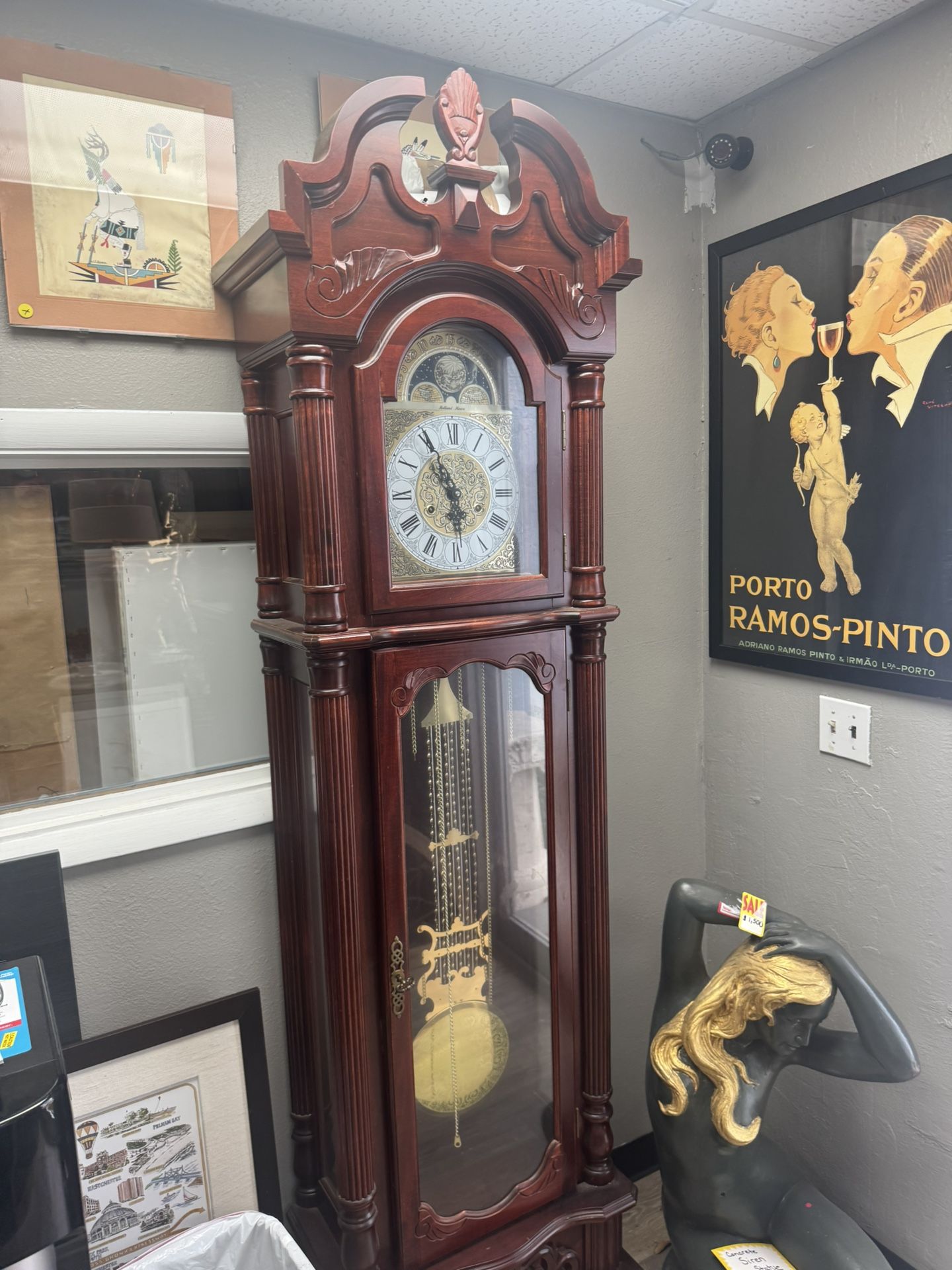 Howard Miller Csuri Floor Clock- Excellent Condition- Originally $2450