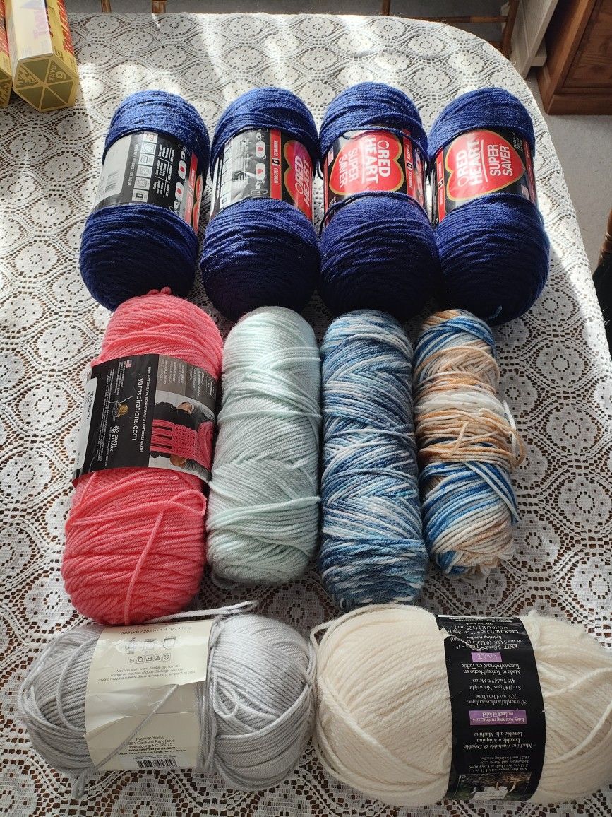 Yarn. Price For All. Five Are Large 7 oz