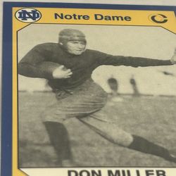 Notre Dame Halfback Player 1(contact info removed) Scoring  22, 23, 24, Points 