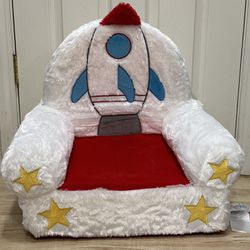 Brand New Soft Seat Rocketship Children's Chair Spaceship Astronaut Plush
