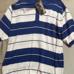 FB County Charlie Brown Shirt Blue and White